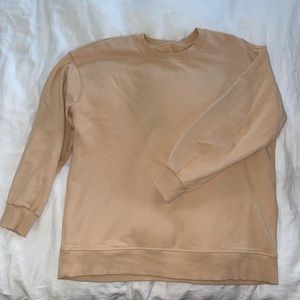 Lululemon Crewneck Taupe/Yellowish Color Size 6/8